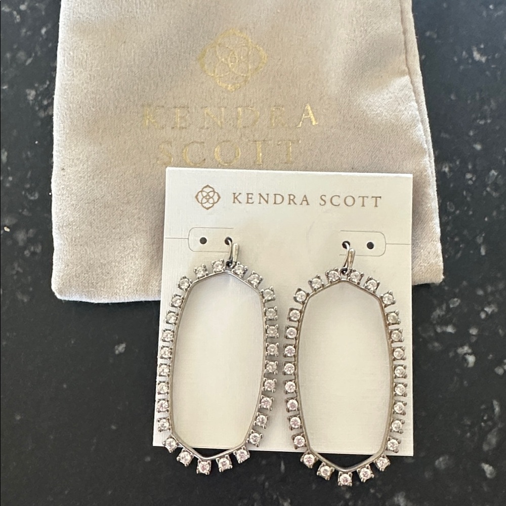 Kendra Scott Silver Danielle Earrings